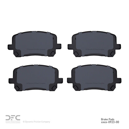 Dynamic Friction Company Disc Brake Pad Set 1310-0923-00