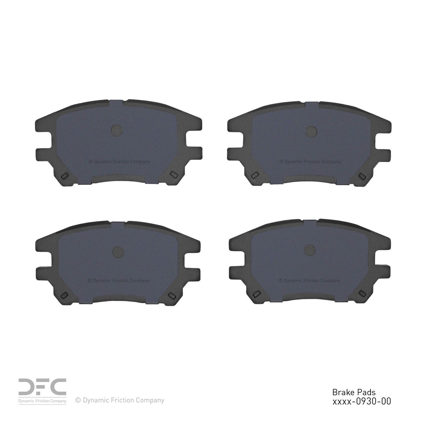 Dynamic Friction Company Disc Brake Pad Set 1310-0930-00