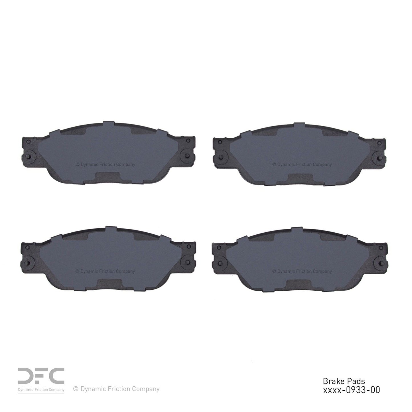 Dynamic Friction Company Disc Brake Pad Set 1310-0933-00