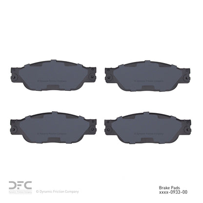 Dynamic Friction Company Disc Brake Pad Set 1310-0933-00