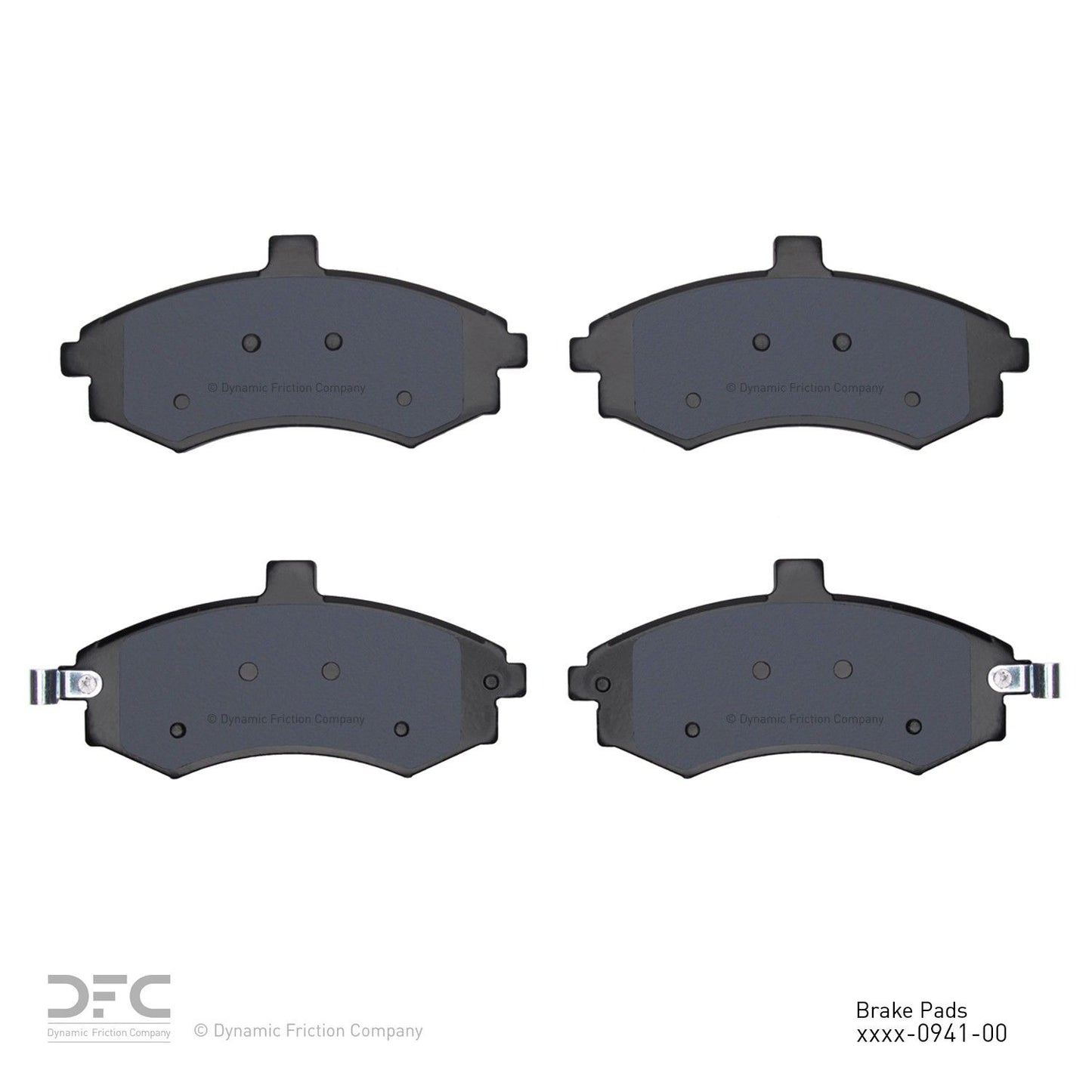 Dynamic Friction Company Disc Brake Pad Set 1310-0941-00