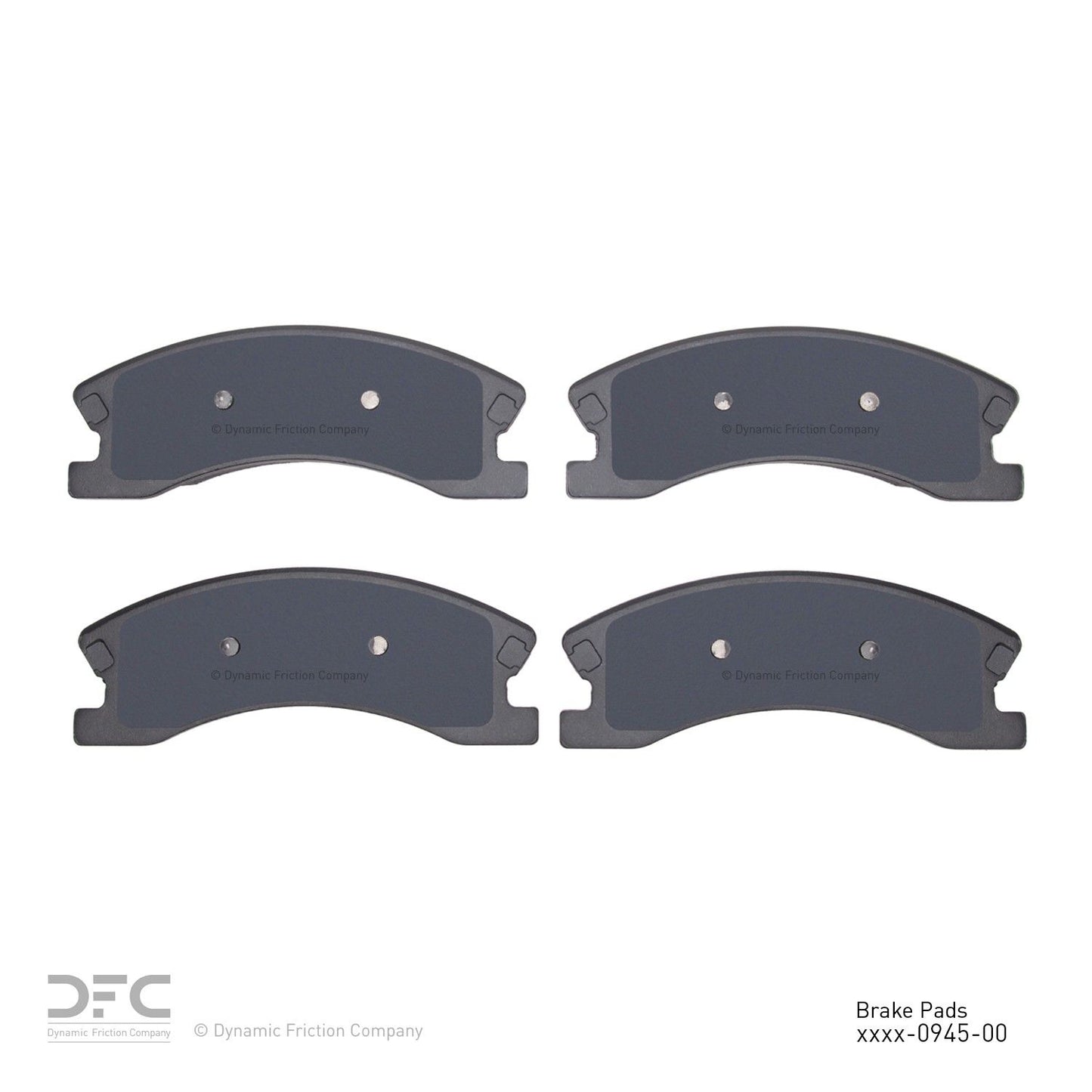 Dynamic Friction Company Disc Brake Pad Set 1310-0945-00