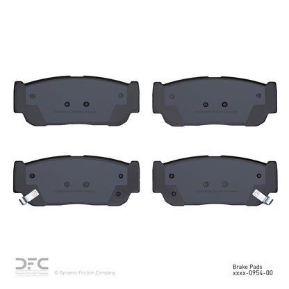 Dynamic Friction Company Disc Brake Pad Set 1310-0954-00