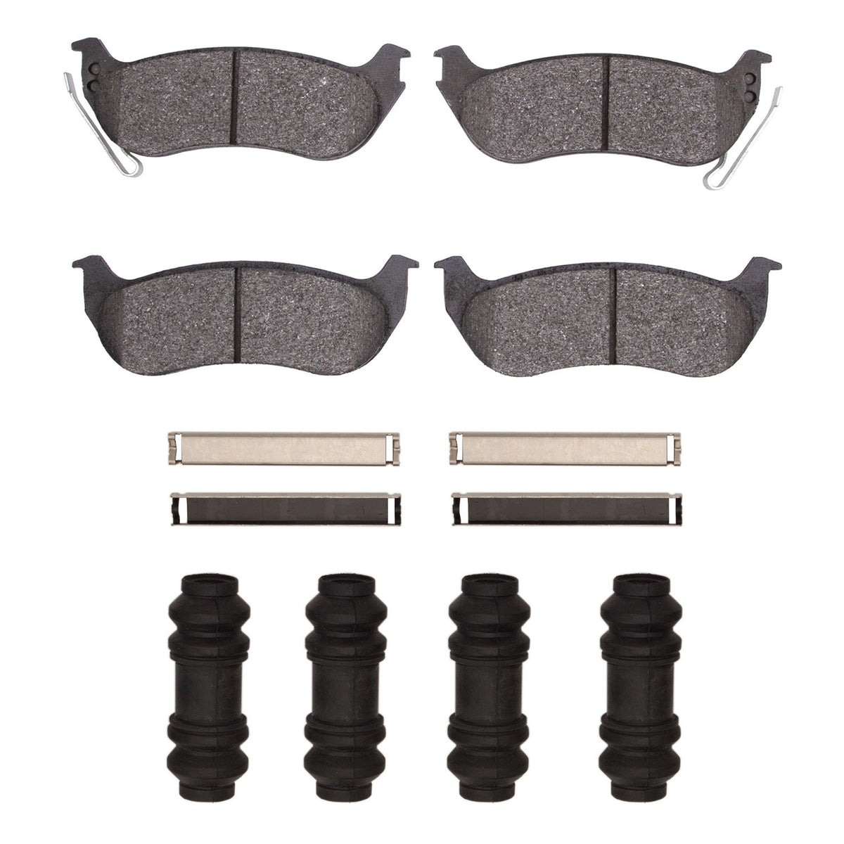 DFC 06-10 Ford Explorer Rear 3000 Ceramic Brake Pads and Hardware Kit 1310-0964-02