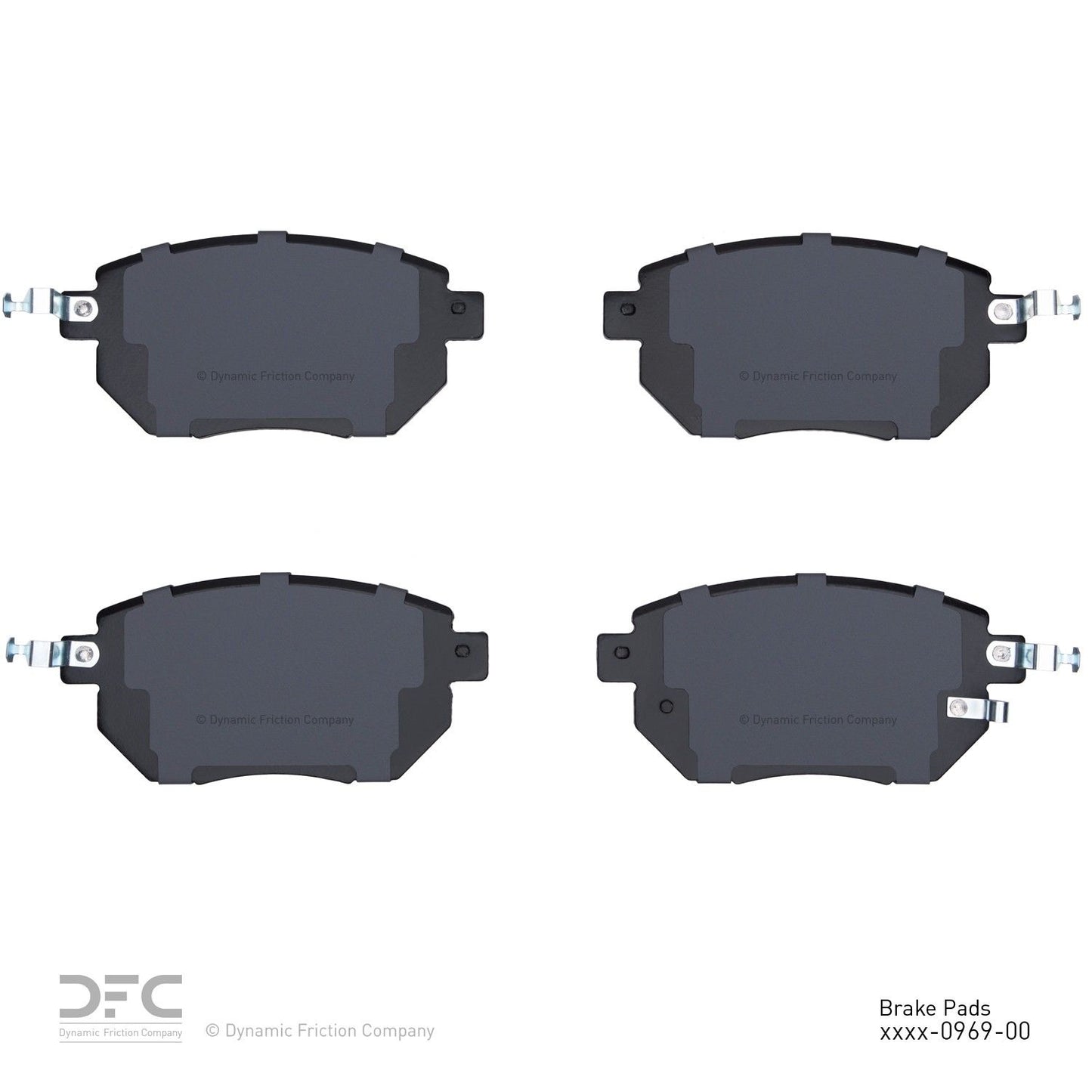 Dynamic Friction Company Disc Brake Pad Set 1310-0969-00