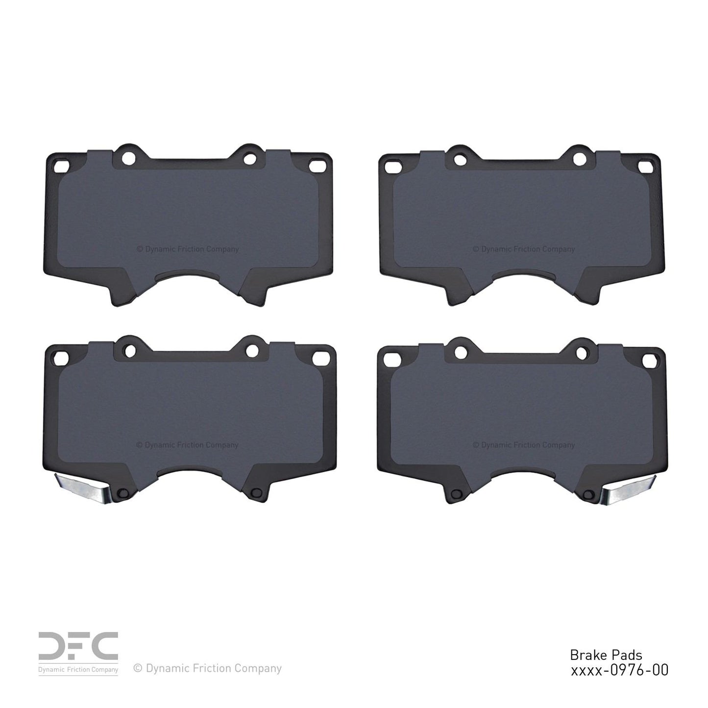 Dynamic Friction Company Disc Brake Pad Set 1310-0976-00