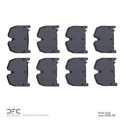 Dynamic Friction Company Disc Brake Pad Set 1310-0983-00