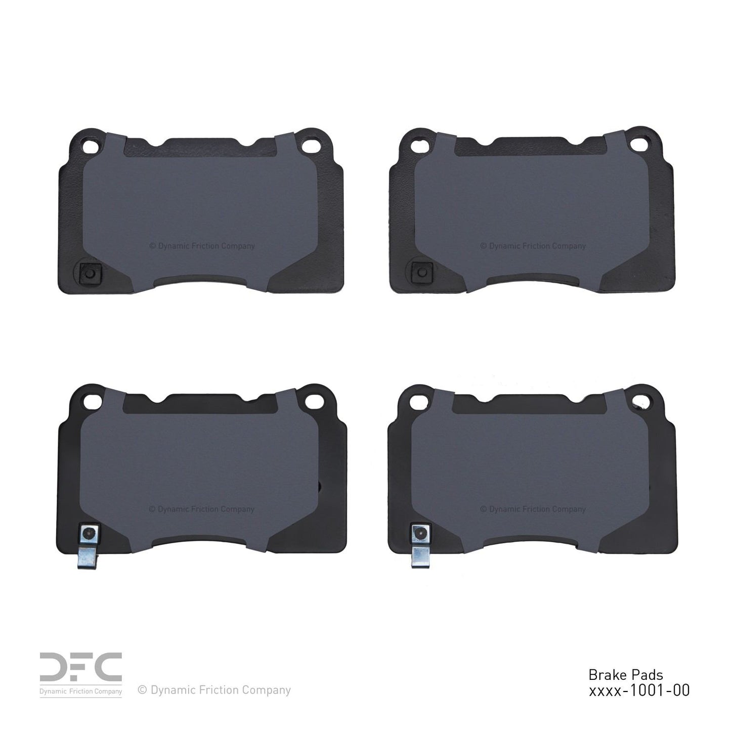 Dynamic Friction Company Disc Brake Pad Set 1310-1001-00