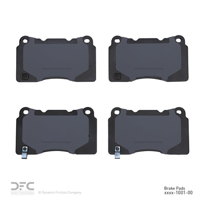Dynamic Friction Company Disc Brake Pad Set 1310-1001-00