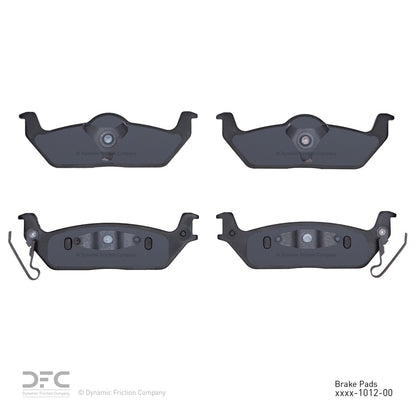 Dynamic Friction Company Disc Brake Pad Set 1310-1012-00