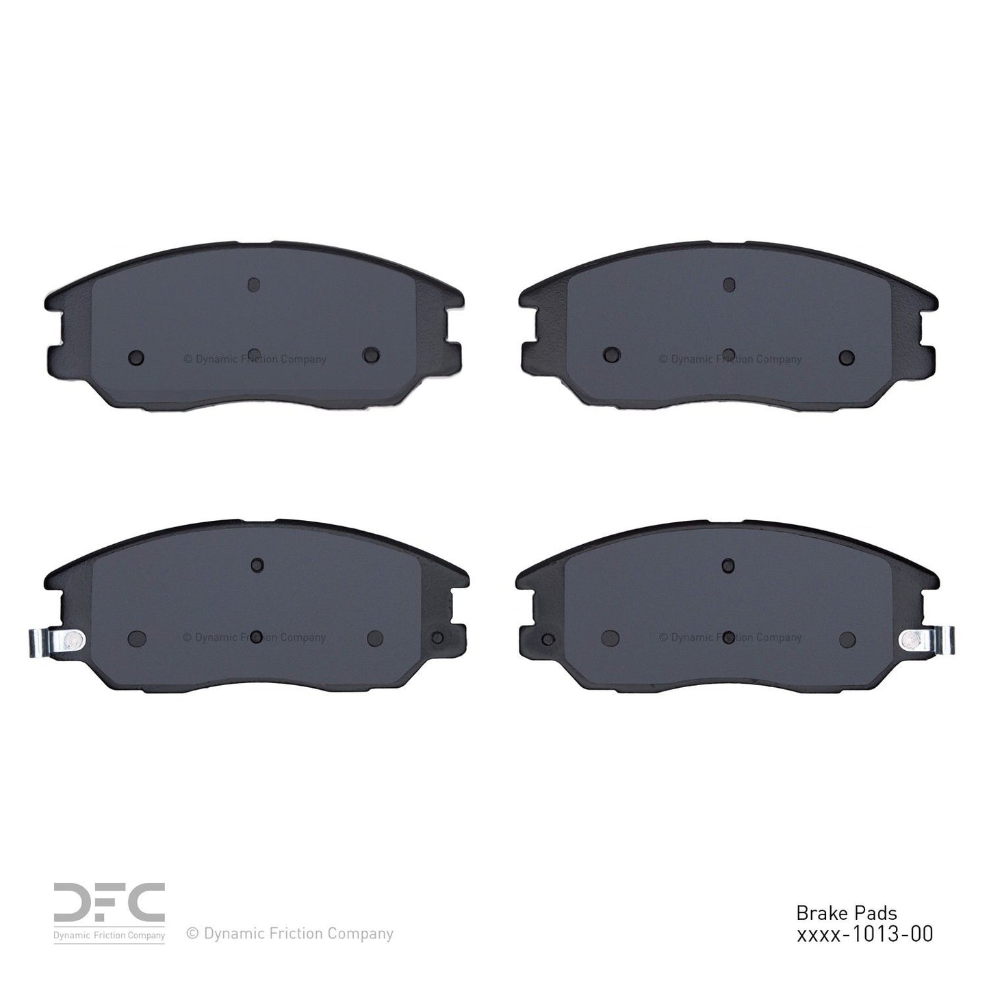 Dynamic Friction Company Disc Brake Pad Set 1310-1013-00