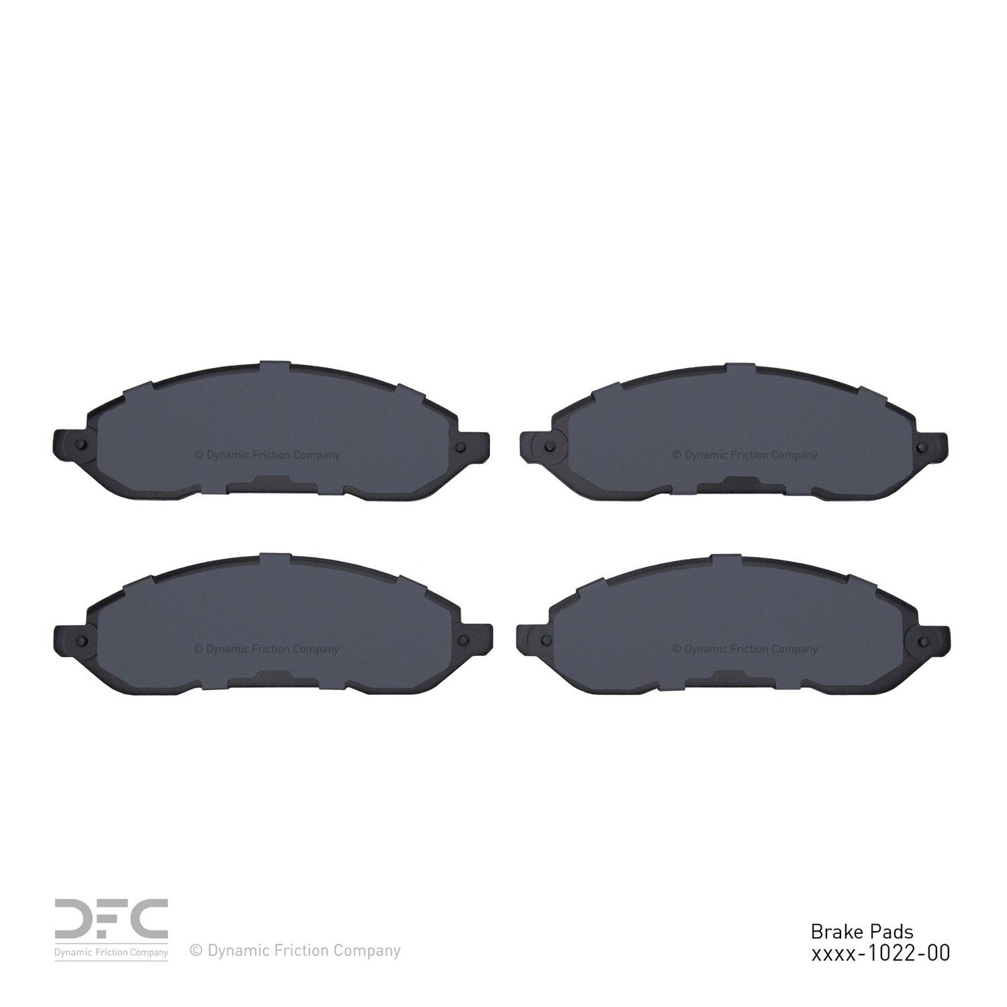 Dynamic Friction Company Disc Brake Pad Set 1310-1022-00
