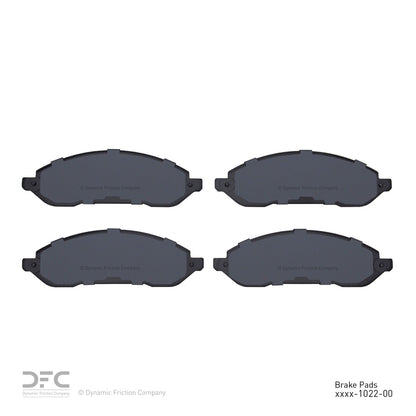 Dynamic Friction Company Disc Brake Pad Set 1310-1022-00