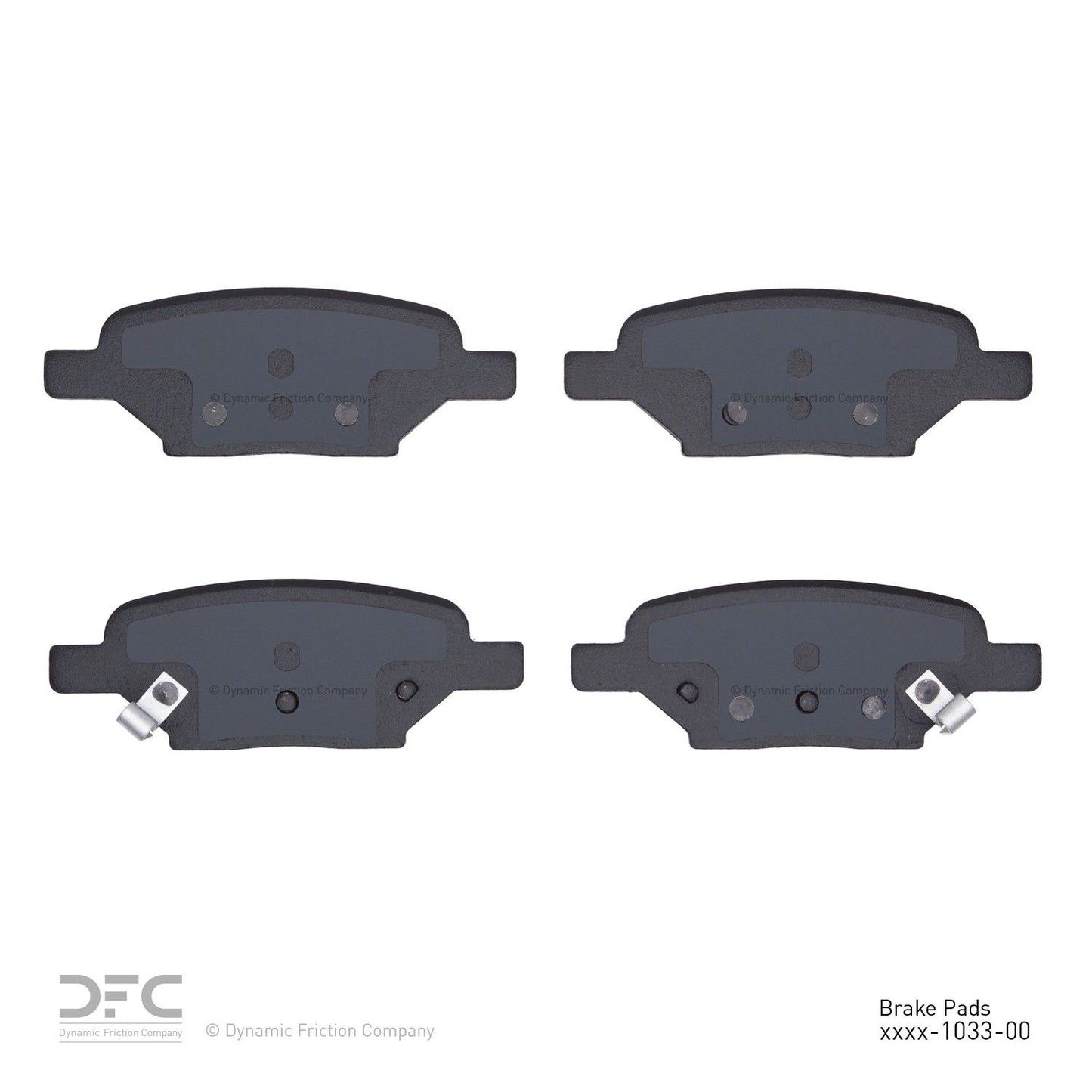 Dynamic Friction Company Disc Brake Pad Set 1310-1033-00