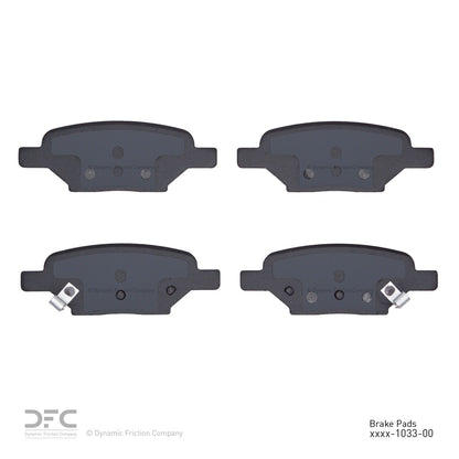 Dynamic Friction Company Disc Brake Pad Set 1310-1033-00