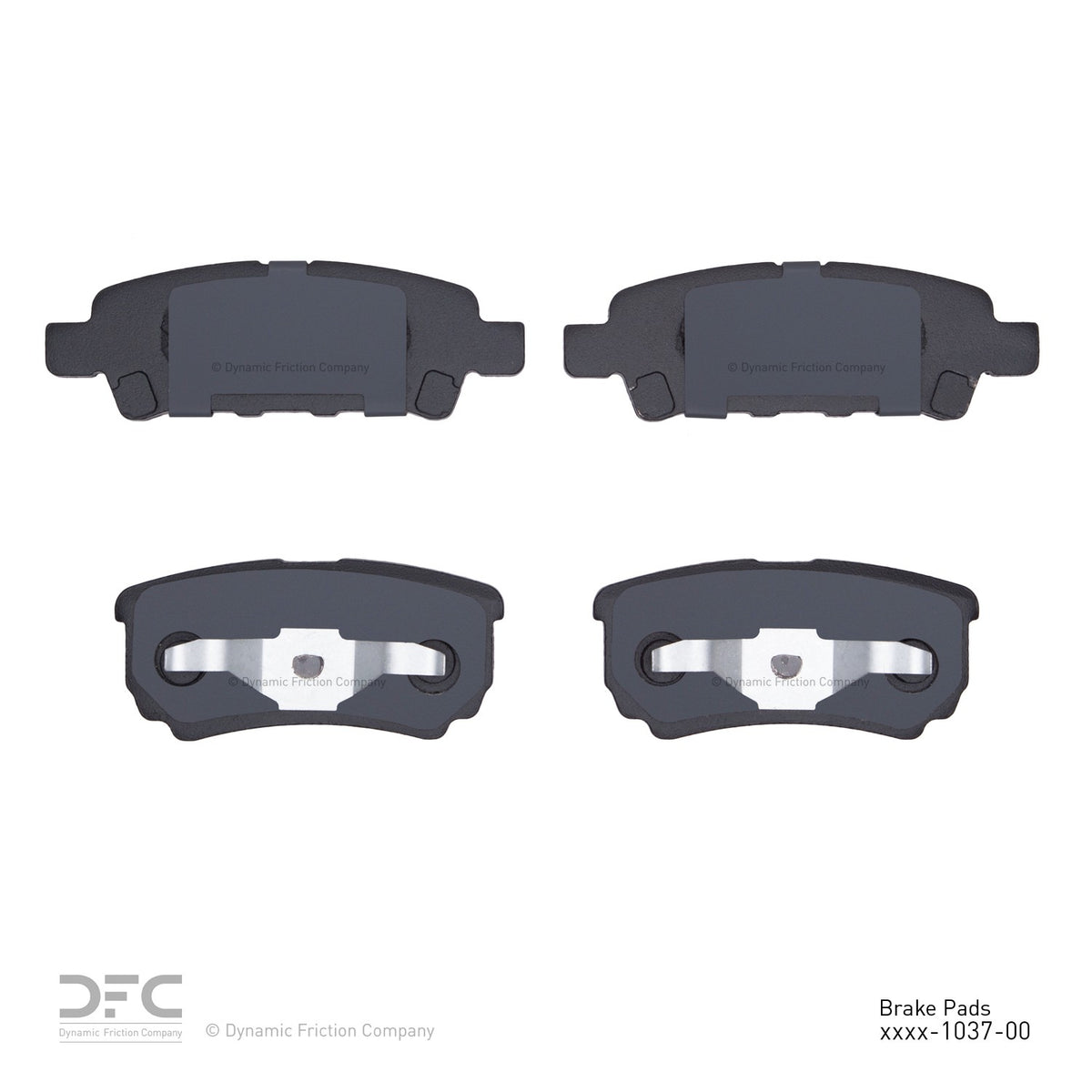Dynamic Friction Company Disc Brake Pad Set 1310-1037-00