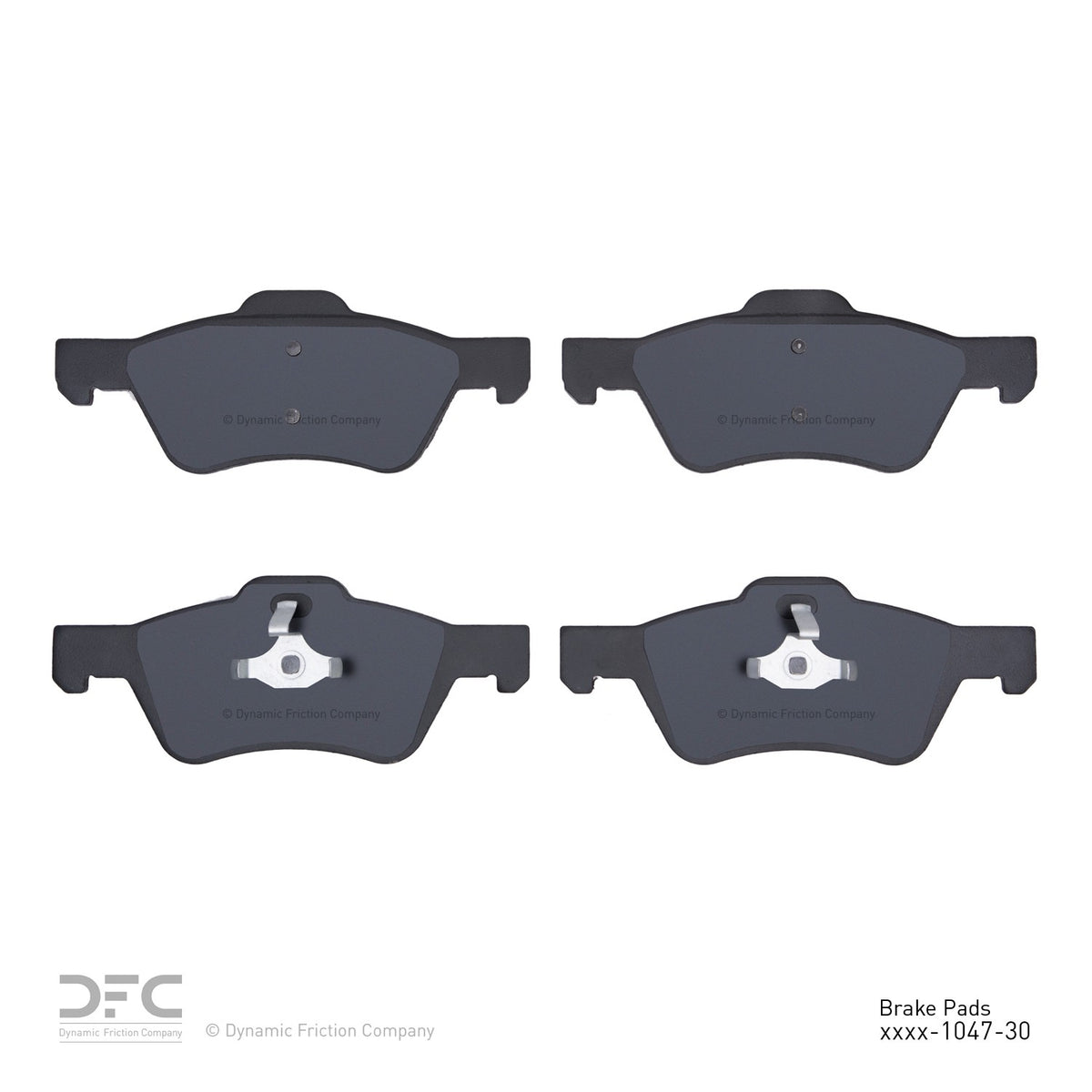 Dynamic Friction Company Disc Brake Pad Set 1310-1047-30