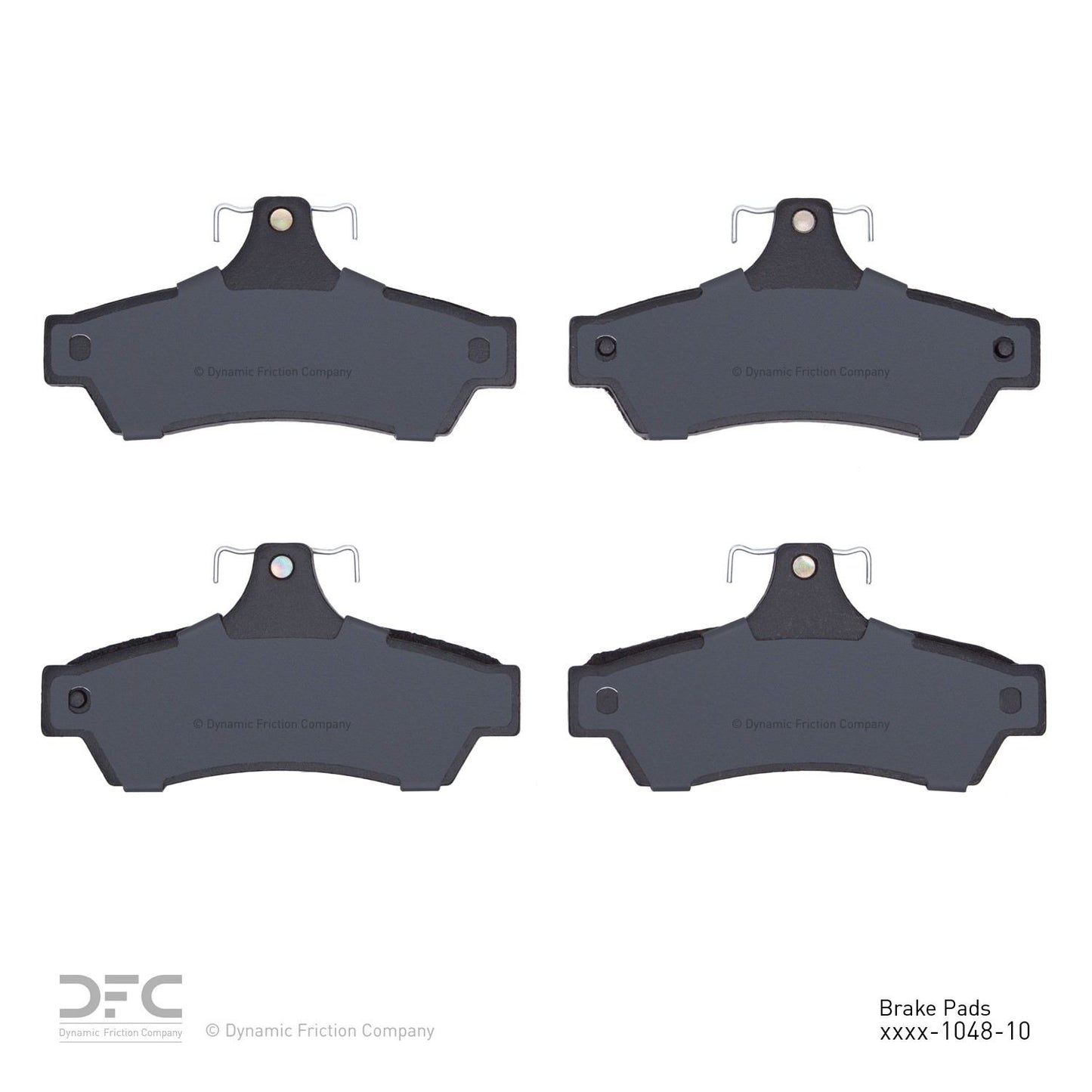 Dynamic Friction Company Disc Brake Pad Set 1310-1048-10