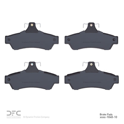 Dynamic Friction Company Disc Brake Pad Set 1310-1048-10