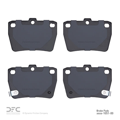 Dynamic Friction Company Disc Brake Pad Set 1310-1051-00