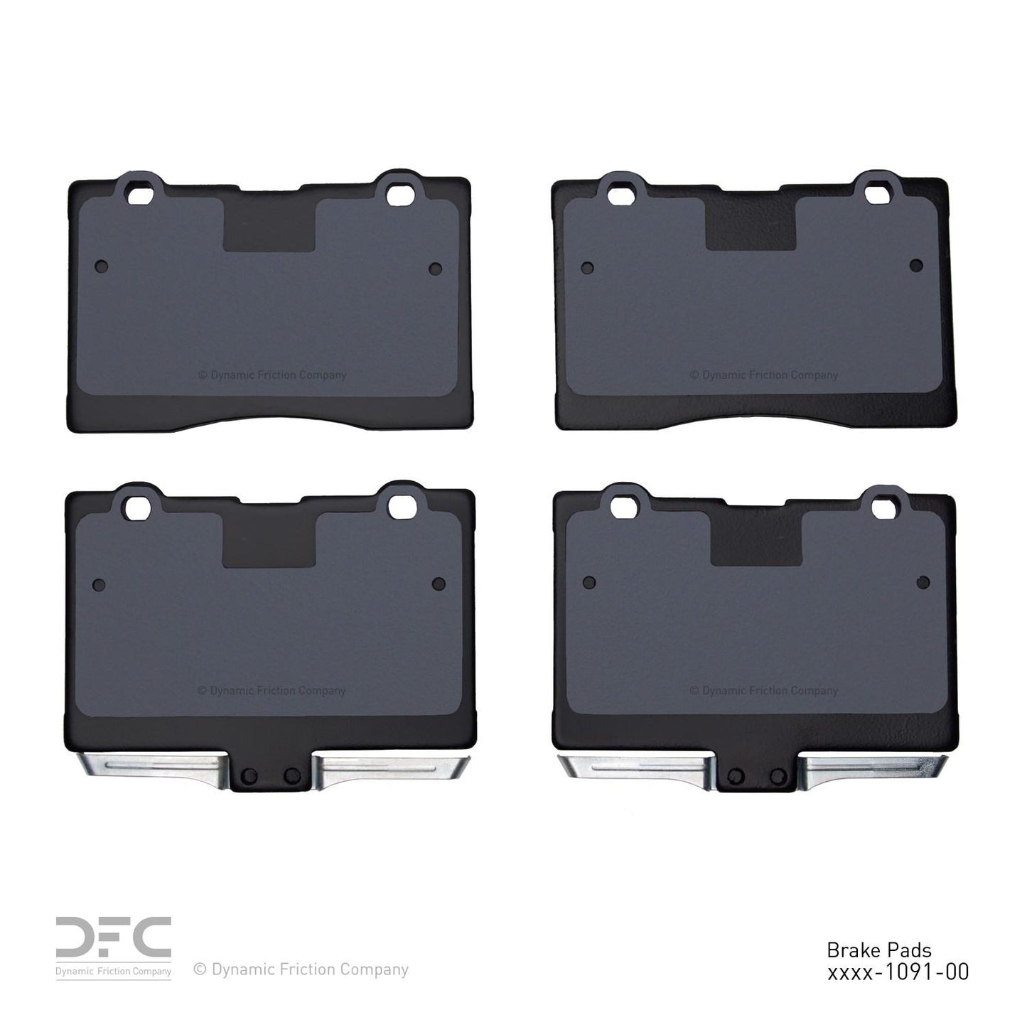 Dynamic Friction Company Disc Brake Pad Set 1310-1091-00