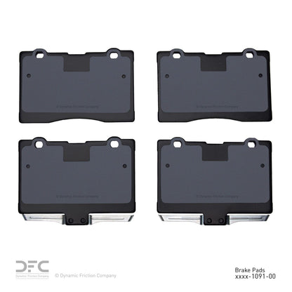Dynamic Friction Company Disc Brake Pad Set 1310-1091-00