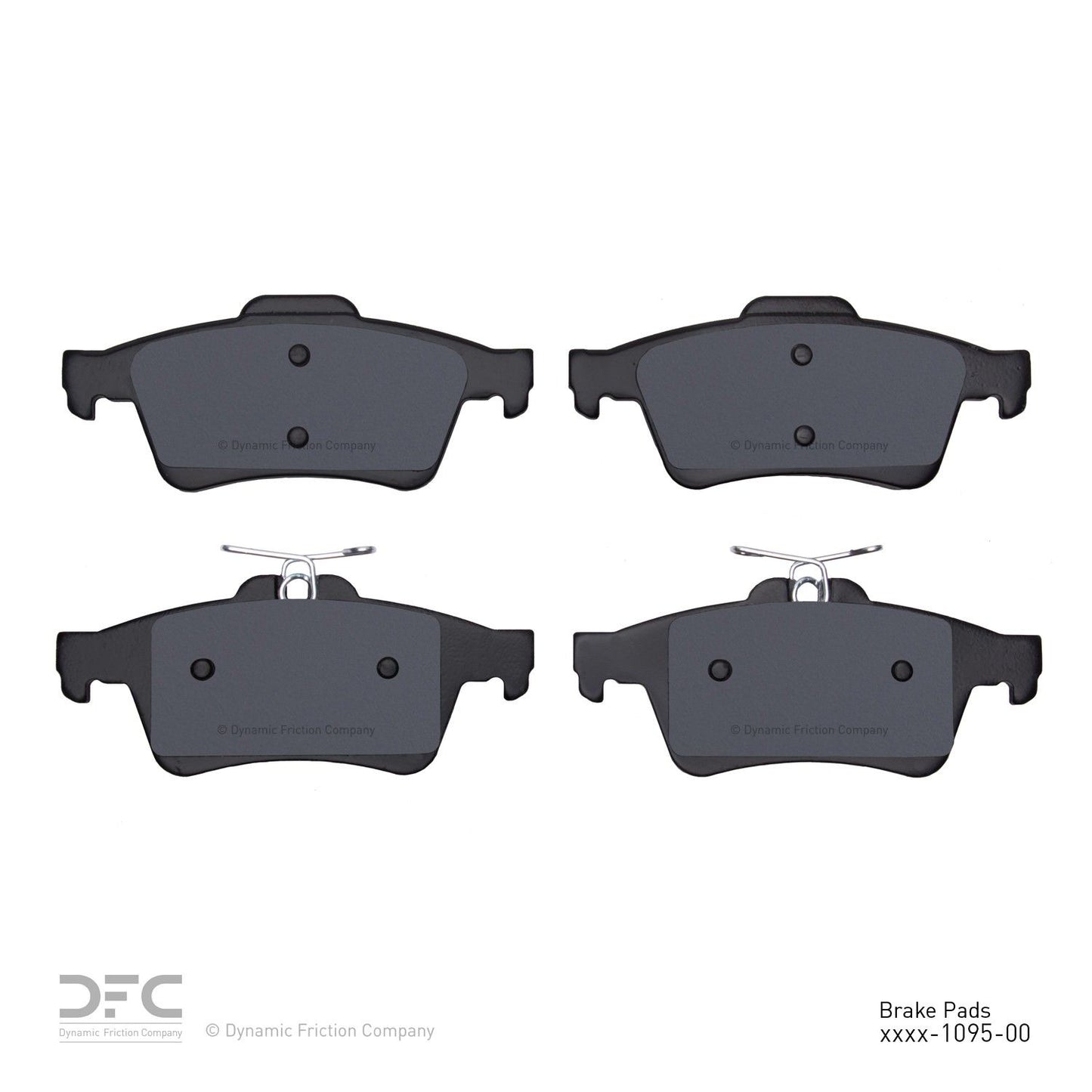 Dynamic Friction Company Disc Brake Pad Set 1310-1095-00