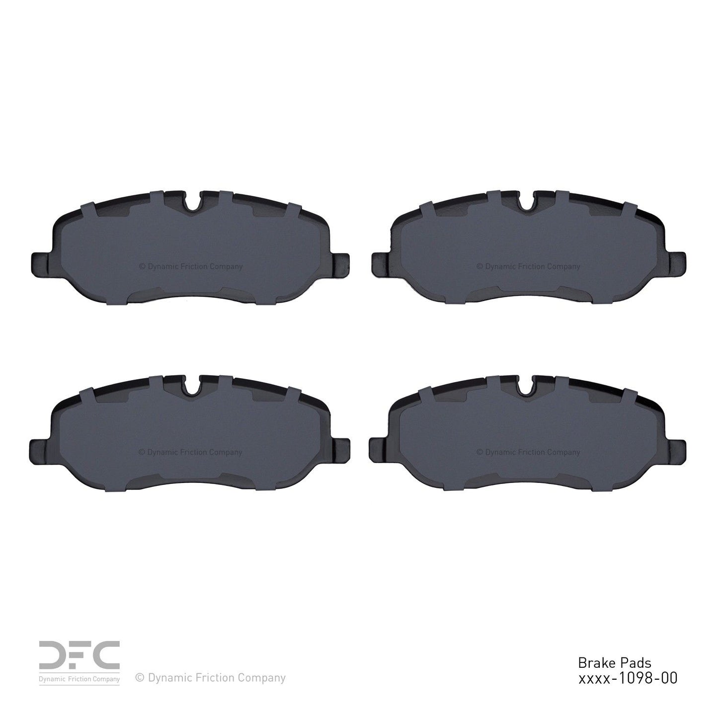 Dynamic Friction Company Disc Brake Pad Set 1310-1098-00