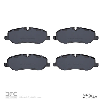 Dynamic Friction Company Disc Brake Pad Set 1310-1098-00