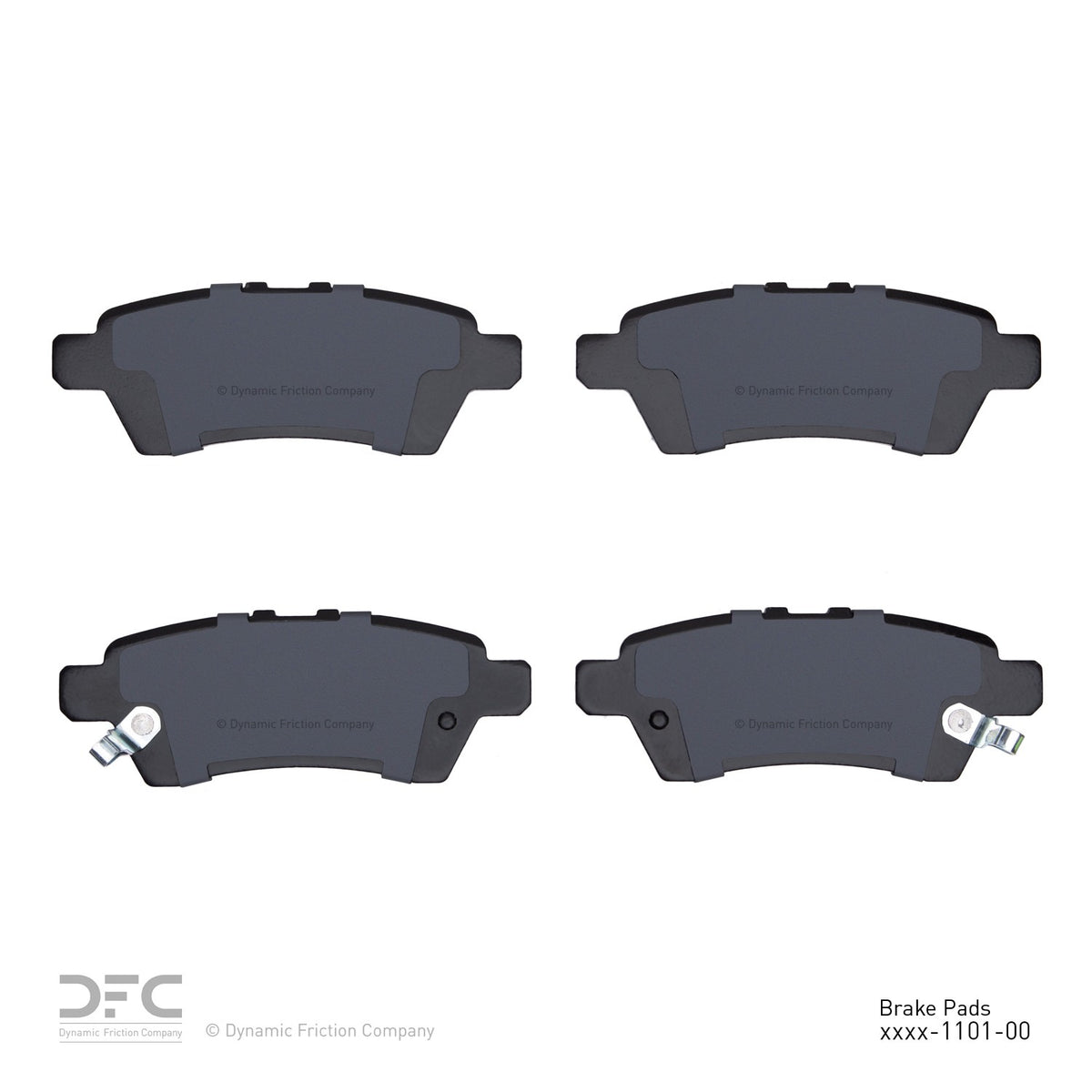Dynamic Friction Company Disc Brake Pad Set 1310-1101-00
