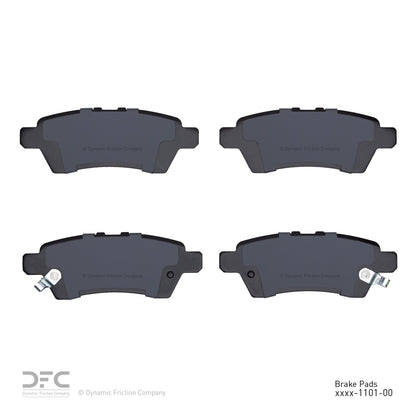 Dynamic Friction Company Disc Brake Pad Set 1310-1101-00