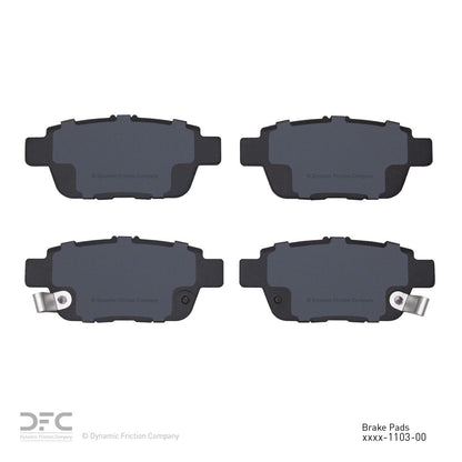Dynamic Friction Company Disc Brake Pad Set 1310-1103-00