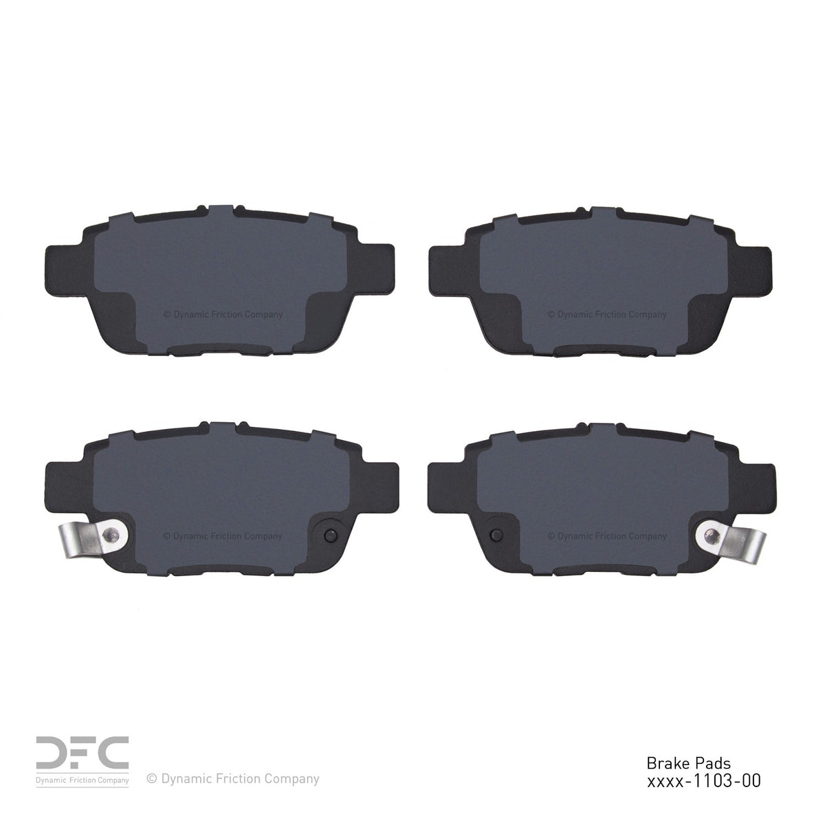 Dynamic Friction Company Disc Brake Pad Set 1310-1103-00