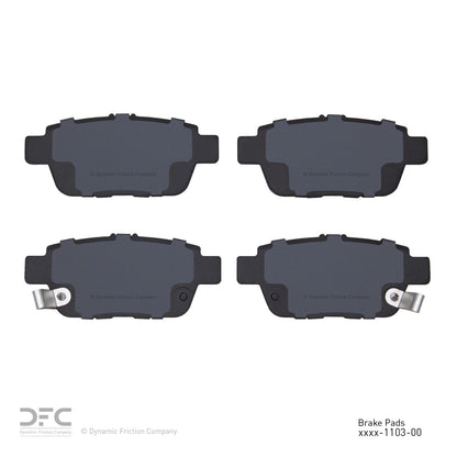 Dynamic Friction Company Disc Brake Pad Set 1310-1103-00