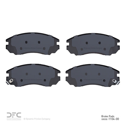Dynamic Friction Company Disc Brake Pad Set 1310-1104-00