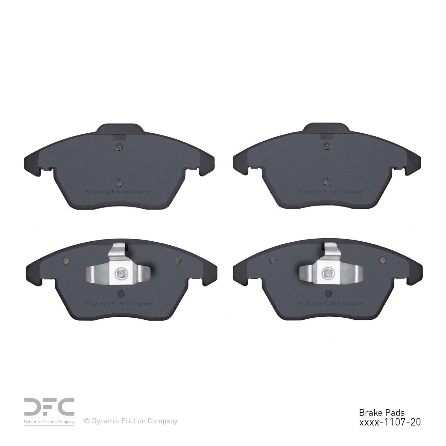 Dynamic Friction Company Disc Brake Pad Set 1310-1107-20
