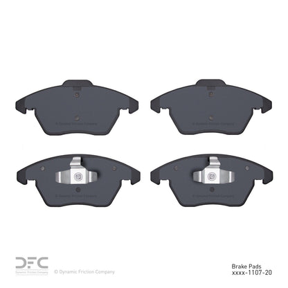Dynamic Friction Company Disc Brake Pad Set 1310-1107-20