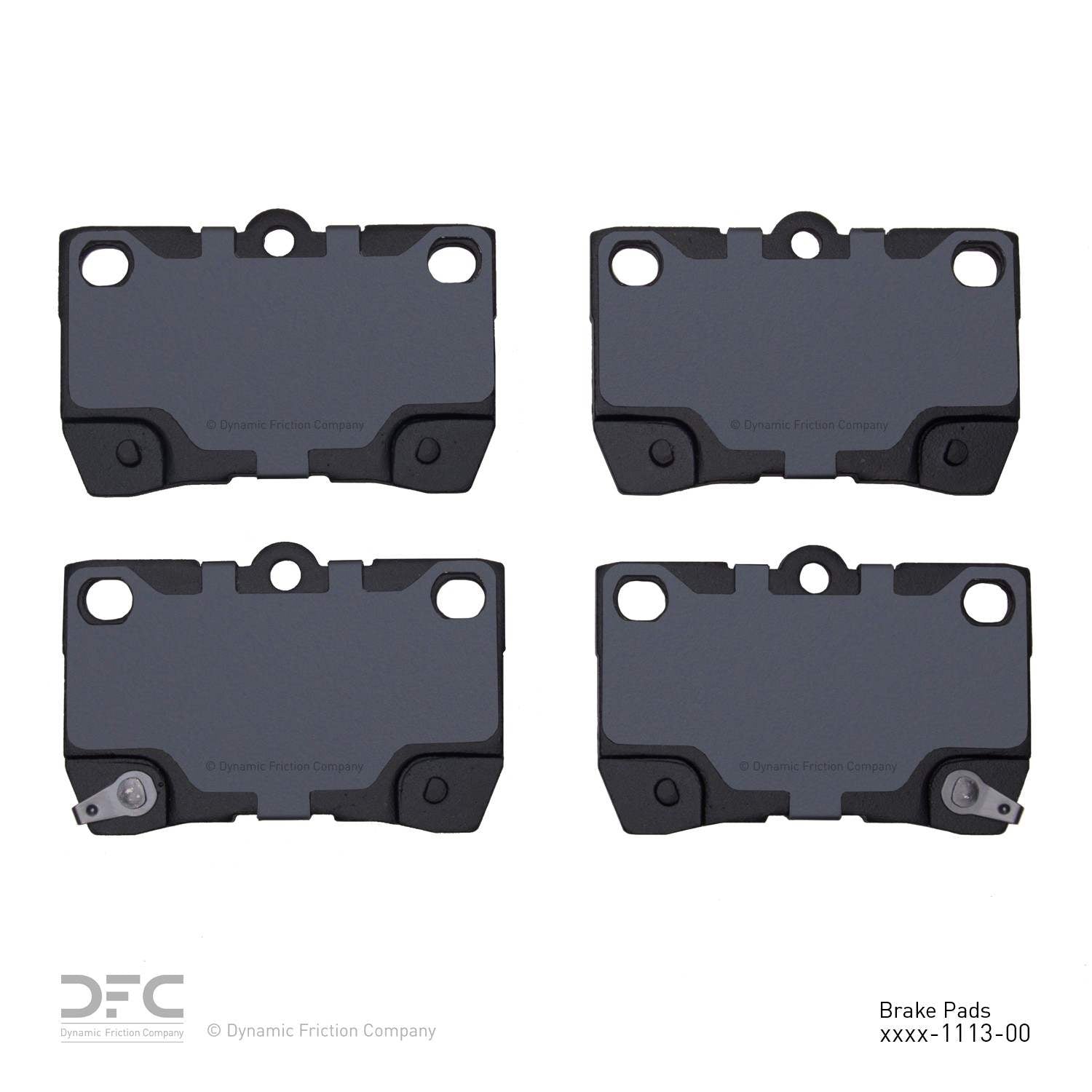 Dynamic Friction Company Disc Brake Pad Set 1310-1113-00
