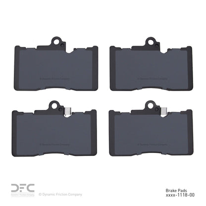 Dynamic Friction Company Disc Brake Pad Set 1310-1118-00