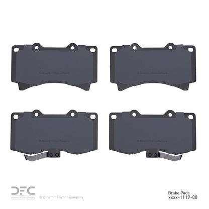 Dynamic Friction Company Disc Brake Pad Set 1310-1119-00
