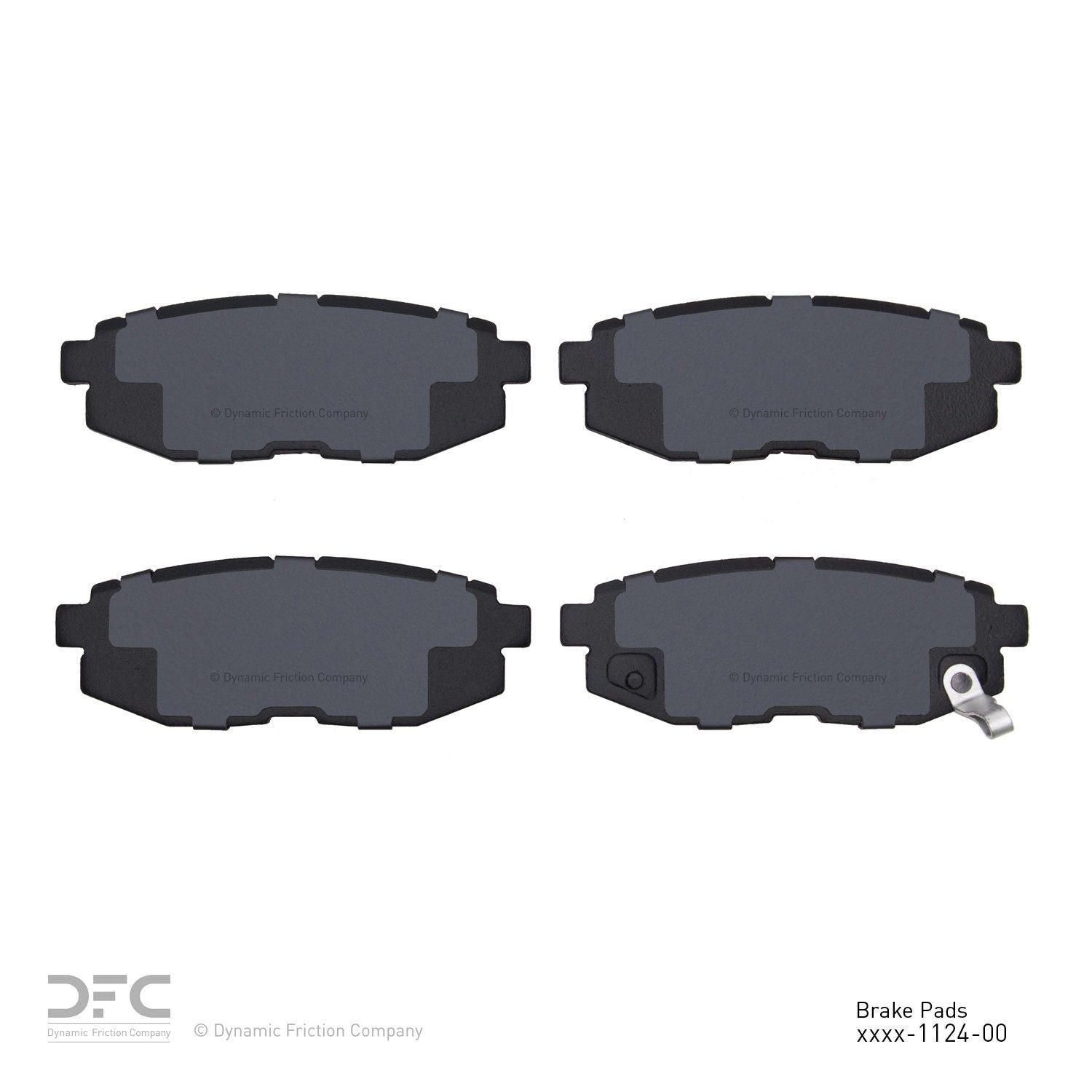 Dynamic Friction Company Disc Brake Pad Set 1310-1124-00