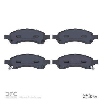 Dynamic Friction Company Disc Brake Pad Set 1310-1169-00
