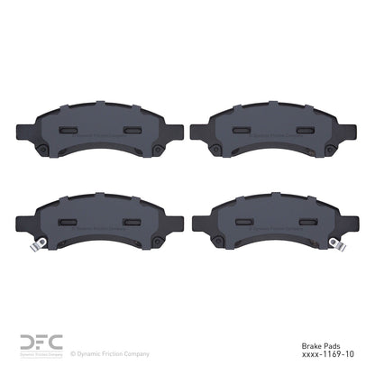 Dynamic Friction Company Disc Brake Pad Set 1310-1169-10