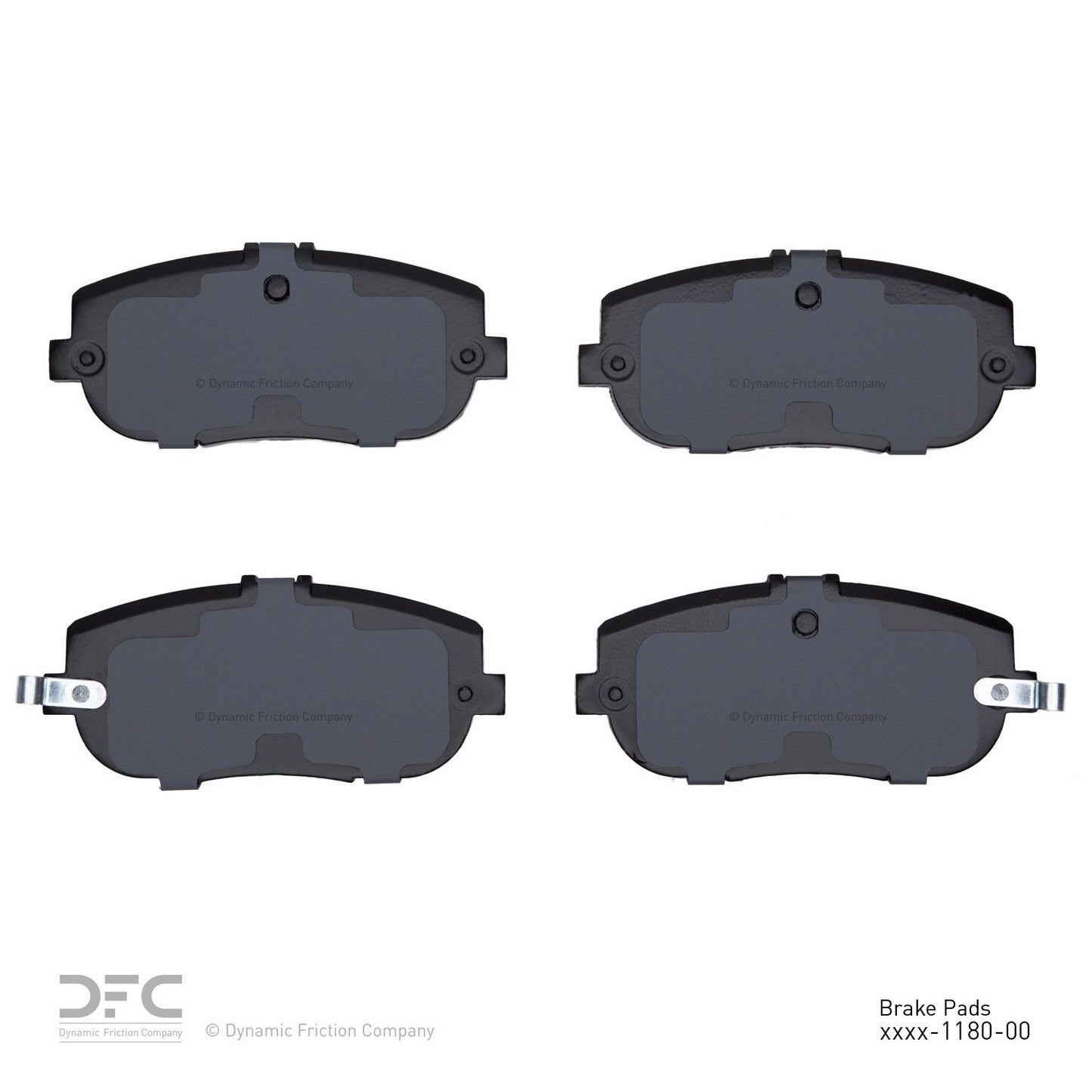 Dynamic Friction Company Disc Brake Pad Set 1310-1180-00