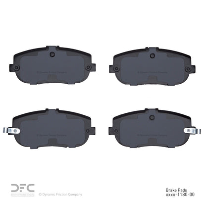 Dynamic Friction Company Disc Brake Pad Set 1310-1180-00