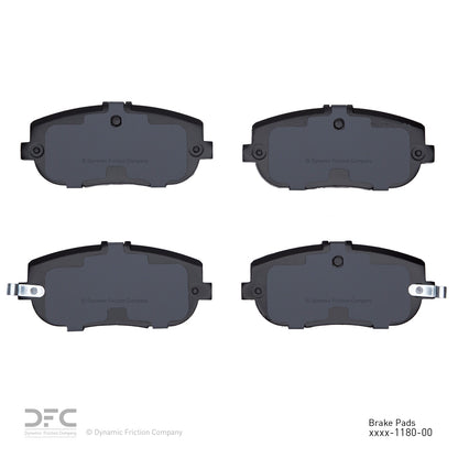 Dynamic Friction Company Disc Brake Pad Set 1310-1180-00