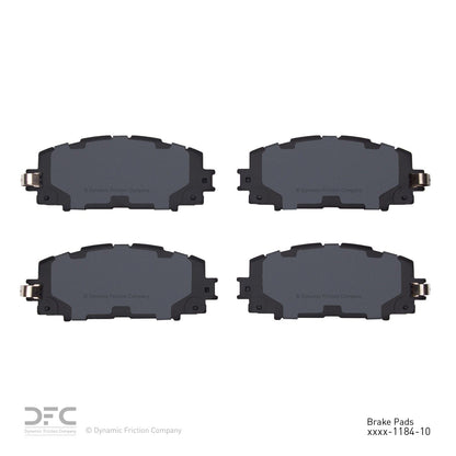 Dynamic Friction Company Disc Brake Pad Set 1310-1184-10