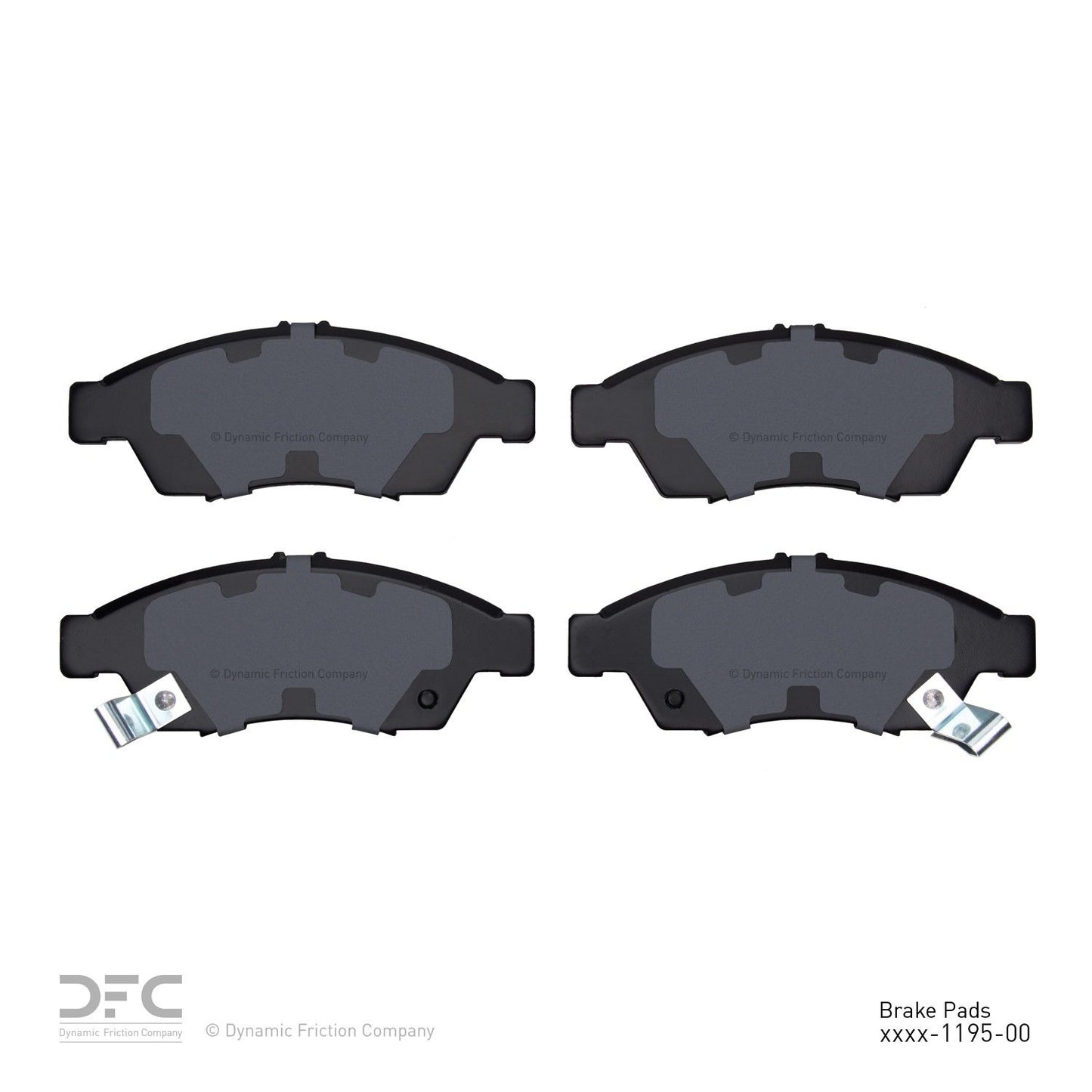 Dynamic Friction Company Disc Brake Pad Set 1310-1195-00