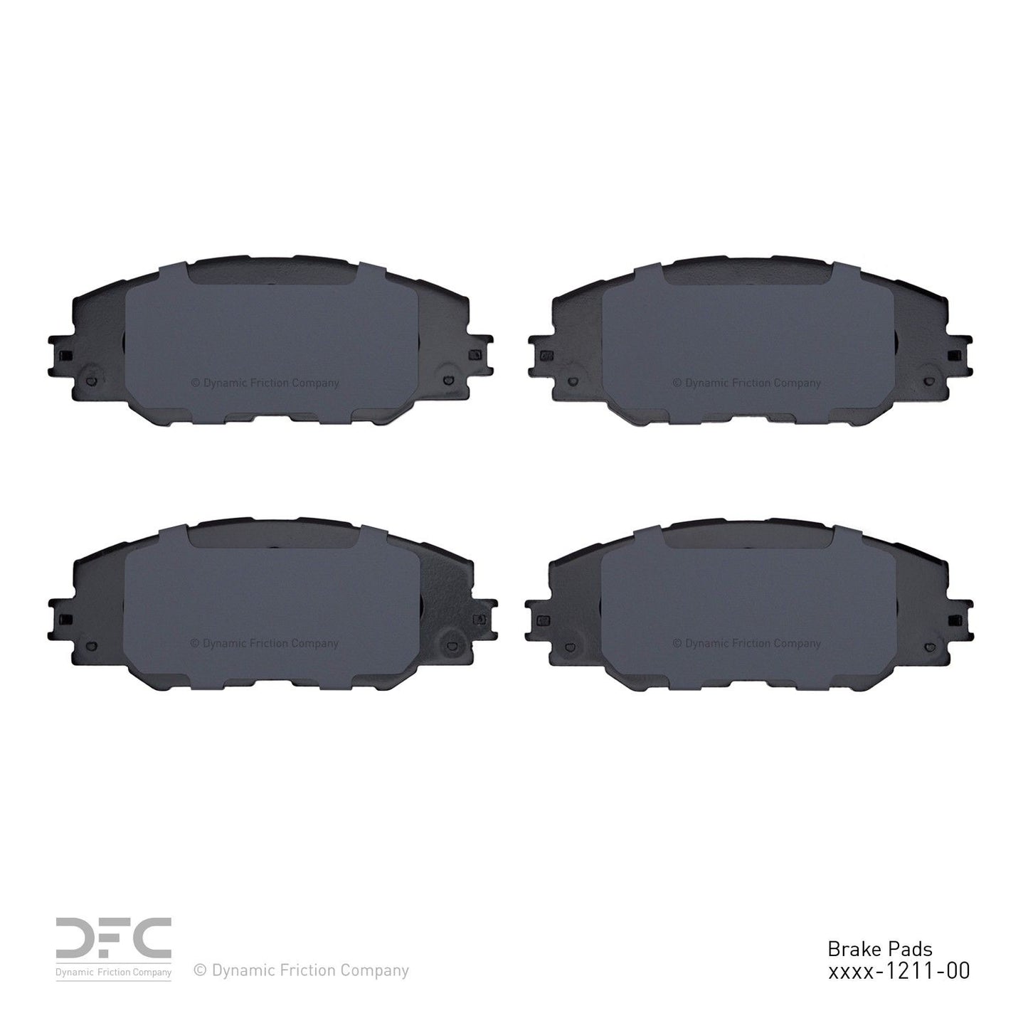 Dynamic Friction Company Disc Brake Pad Set 1310-1211-00