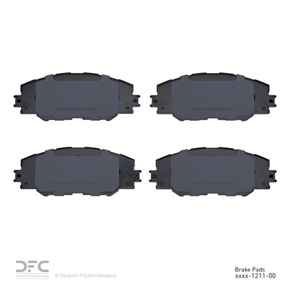 Dynamic Friction Company Disc Brake Pad Set 1310-1211-00